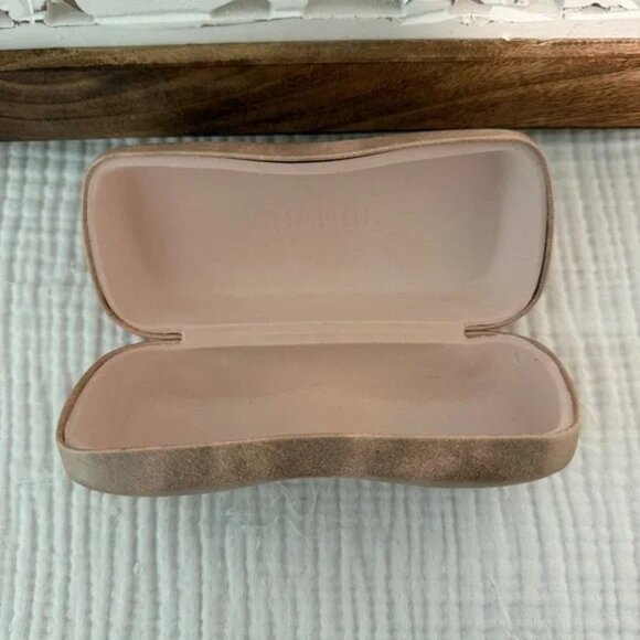 Chanel Light Pink Hard Sunglasses Case - Sun Glasses Hardshell Silver Sparkle main image 5